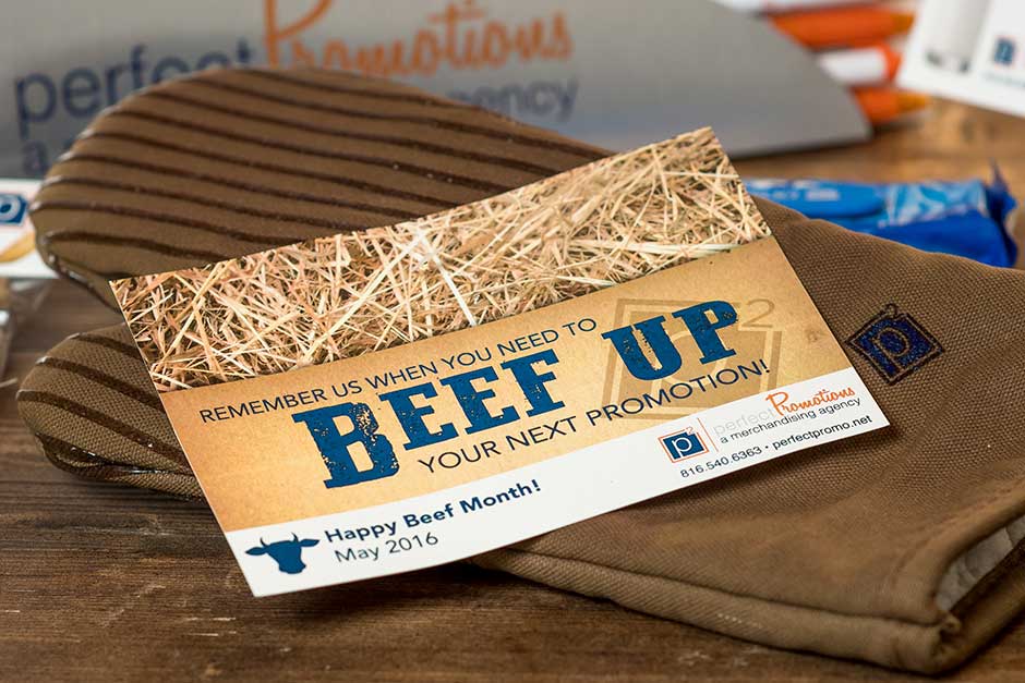 cooking promotional products beef up